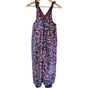 Hanna Andersson Floral Snow Bib